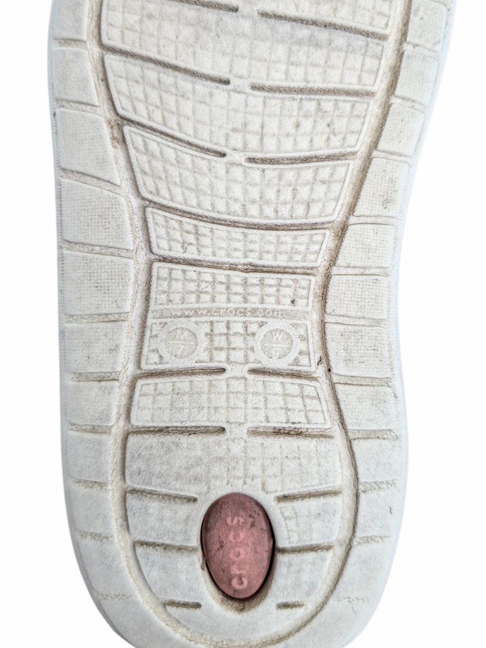Crocs LiteRide Clogs Almost Pink / White Women's 9 / Men's 7 - Picture 4 of 5